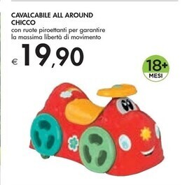 Bennet Chicco cavalcabile all around offerta