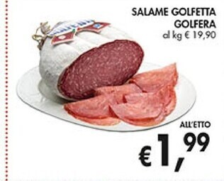 Golfera salame golfetta