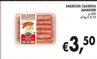 Coal Amadori salsiccia classica offerta