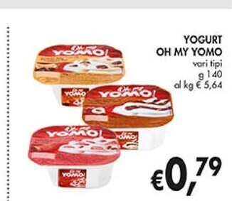 Coal Yomo yogurt oh my offerta