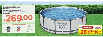 Bennet Bestway piscina steel pro max offerta