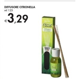 Bennet Diffusore citronella offerta