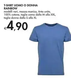 Bennet Rainbow t - shirt uomo o donna offerta