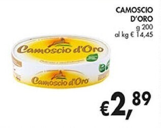 Coal Camoscio d'oro formaggio offerta