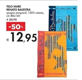 Bennet Renato balestra telo mare offerta