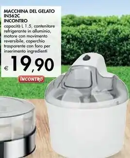 Bennet Incontro macchina del gelato in562c offerta