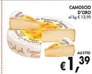Coal Camoscio d'oro formaggio offerta
