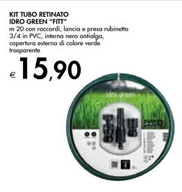 Bennet Kit tubo retinato idro green ''fitt'' offerta