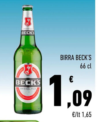 Conad BIRRA BECK'S 66 cl offerta