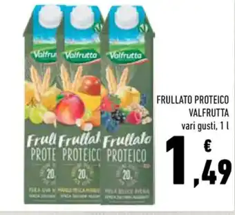 Conad FRULLATO PROTEICO VALFRUTTA 1 l offerta