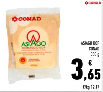 Conad ASIAGO DOP CONAD 300 g offerta
