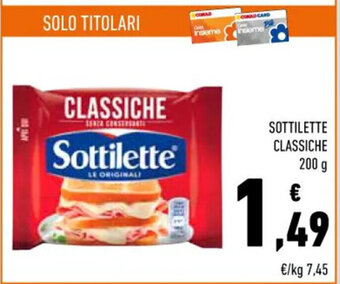 SOTTILETTE CLASSICHE 200 g
