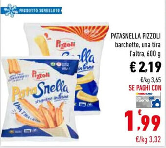 Conad PATASNELLA PIZZOLI 600 g offerta