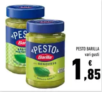Conad PESTO BARILLA vari gusti offerta