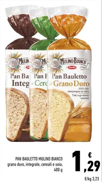 Conad PAN BAULETTO MULINO BIANCO 400 g offerta