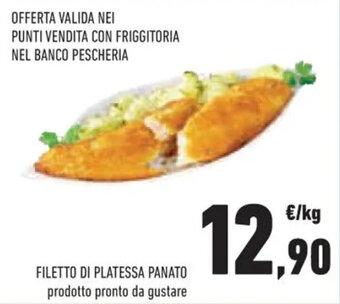 Conad Superstore FILETTO DI PLATESSA PANATO offerta