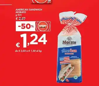 Bennet Morato - American Sandwich Grano Duro offerta