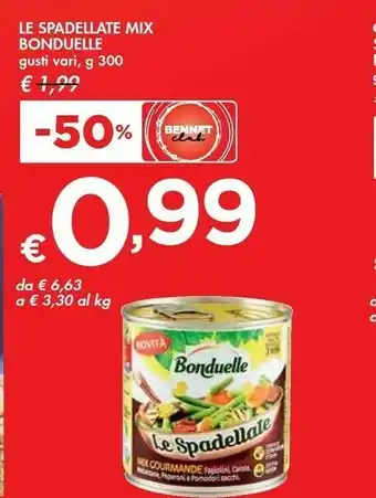Bennet Bonduelle Le Spadellate Mix offerta