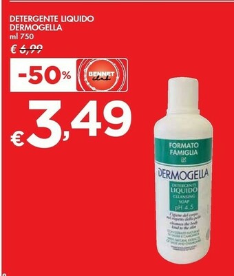 Bennet Dermogella Detergente Liquido offerta