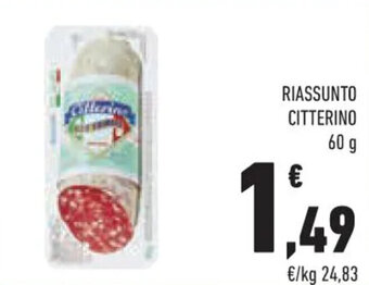 RIASSUNTO CITTERINO 60 g