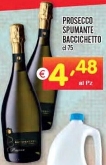 PROSECCO SPUMANTE BACCICHETTO cl 75