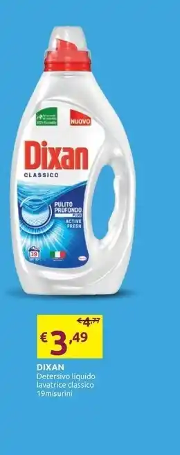 Ipersoap Dixan detersivo liquido lavatrice classico offerta