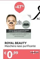 Ipersoap Royal beauty maschera naso purificante offerta