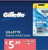 Ipersoap Gillette rasoio mach3 start offerta