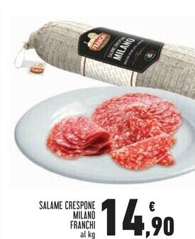 Conad Superstore Franchi salame crespone milano offerta