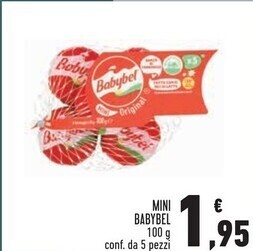 Conad Superstore Babybel mini offerta