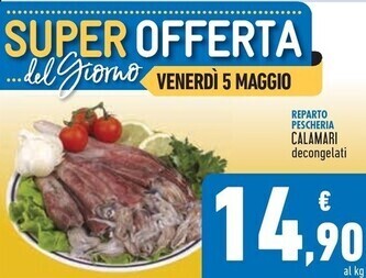 Conad Superstore Calamari offerta