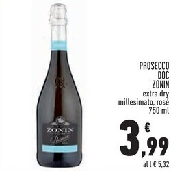 Conad Superstore Zonin prosecco doc offerta
