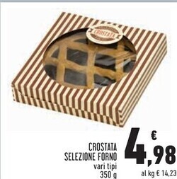 Conad Superstore Selezione forno crostata offerta