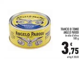 Conad Superstore Angelo parodi trancio di tonno offerta