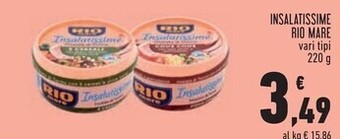 Conad Superstore Rio mare insalatissime offerta