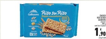 Conad Superstore Galbusera cracker riso su riso offerta
