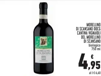 Conad Superstore Cantina vignaioli del morellino di scansano morellino di scansano docg offerta