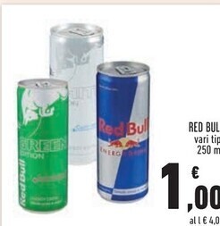 Conad Superstore Red bull vari tipi offerta