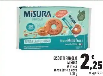 Conad Superstore Misura biscotti privolat offerta