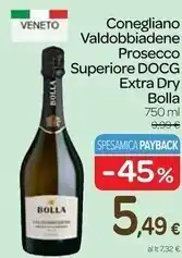 Bolla conegliano valdobbiadene prosecco superiore docg extra dry