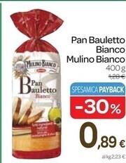 Carrefour Express Mulino bianco pan bauletto bianco offerta