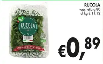 Coal Ambruosi & viscardi rucola offerta