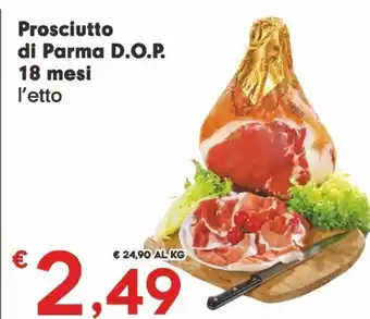Despar Despar prosciutto di parma d.o.p. 18 mesi offerta
