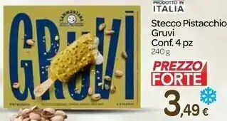Carrefour Express Sammontana stecco pistacchio gruvi conf. 4 pz offerta