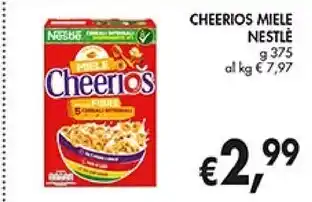 Coal Nestlè cheerios miele offerta