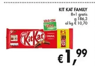 Coal Kitkat kit kat offerta