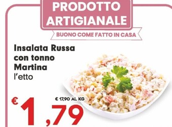 Despar Martina insalata russa con tonno offerta