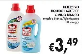 Coal Omino bianco detersivo liquido lavatrice offerta