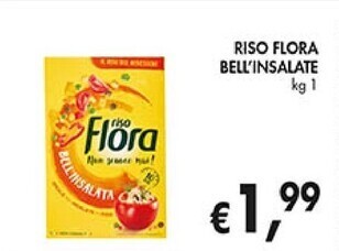 Flora riso bell'insalate