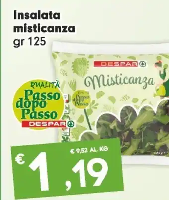 Despar Despar insalata misticanza offerta